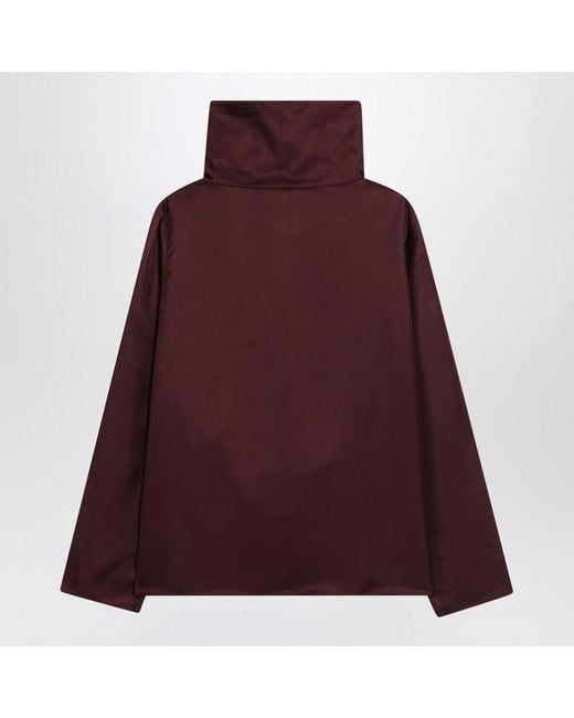 Loulou de Saison Purple Plum Cyna Blouse