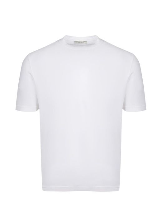 FILIPPO DE LAURENTIIS White T-Shirts And Polos for men
