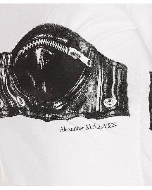 Alexander McQueen White T-shirts