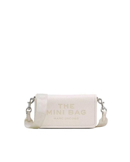 Marc Jacobs White Leather The Mini Bag