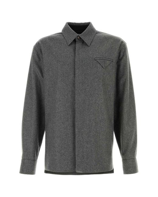 Bottega Veneta Gray Shirts for men