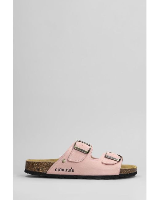 Cubanas Pink Amalia Flats