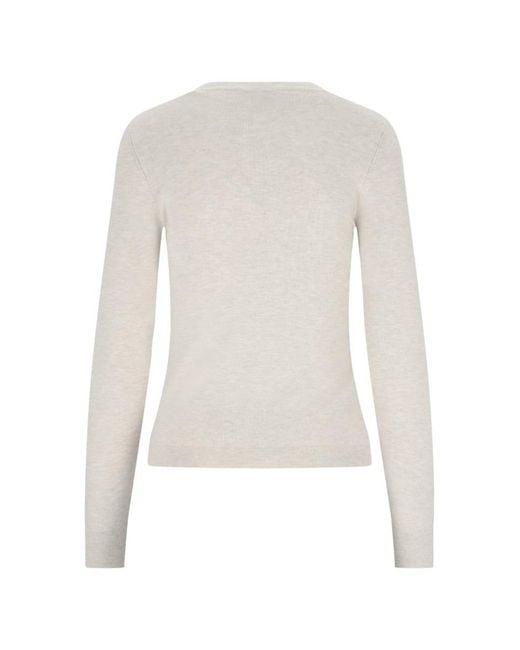Isabel Marant White Wool Blend Sweater