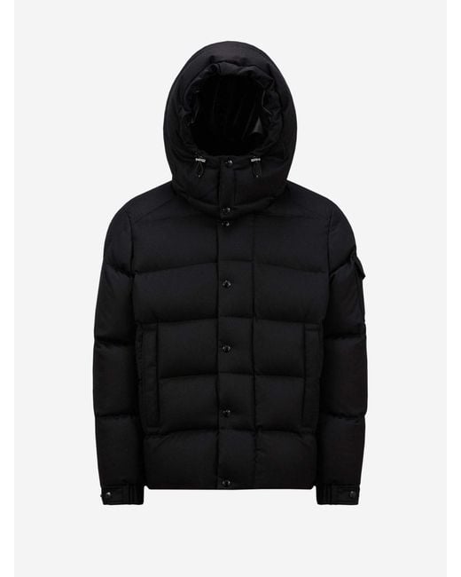 Moncler Black Vezere Quilted Jacket for men