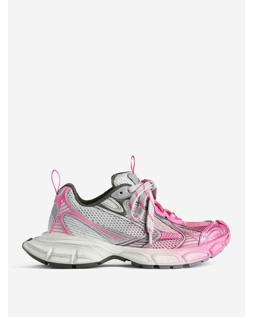 Balenciaga Multicolor 3Xl Low-Top Mesh Sneakers