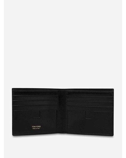 Tom Ford White Classic Python Wallet for men