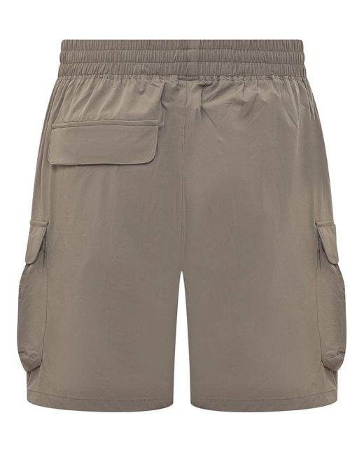 Represent Gray Bermuda Shorts for men