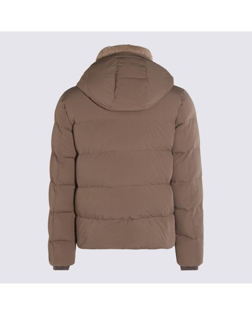 Moorer Brown Alarick Down Jacket for men