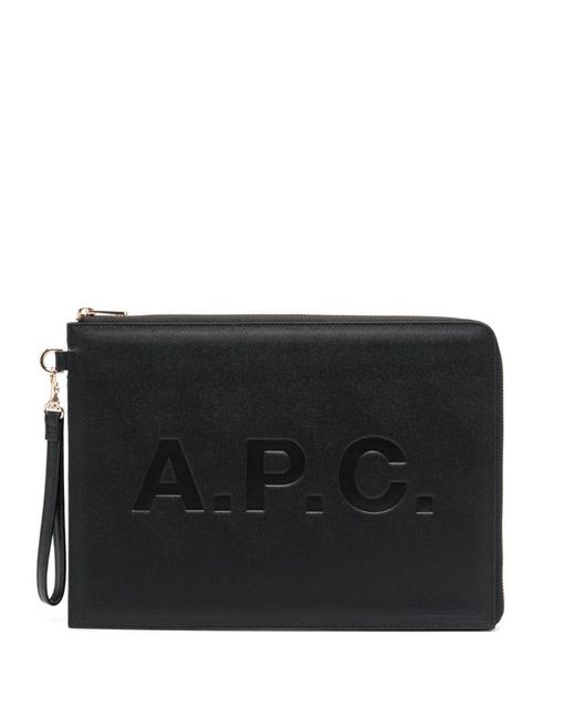 A.P.C. Black Porte Tablette Market Accessories