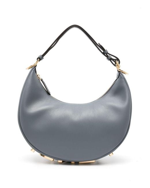 Fendi Gray Handbags
