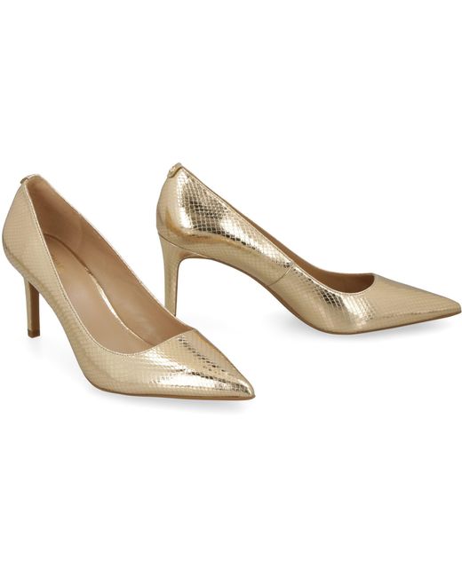 Michael Kors Natural Leather Pointy-toe Pumps
