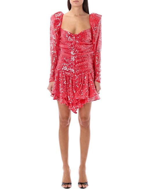 ワンピース ROTATE BIRGER CHRISTENSEN SEQUINED MINI DRESS 26383603_56446746_600.jpg