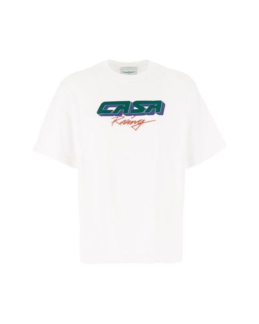 Casablancabrand White T-Shirt for men