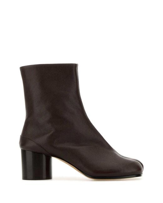 Maison Margiela Brown Ankle Boots