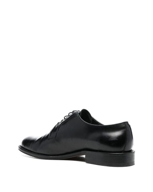 DSquared² Black Derby Lace Up Shoes for men