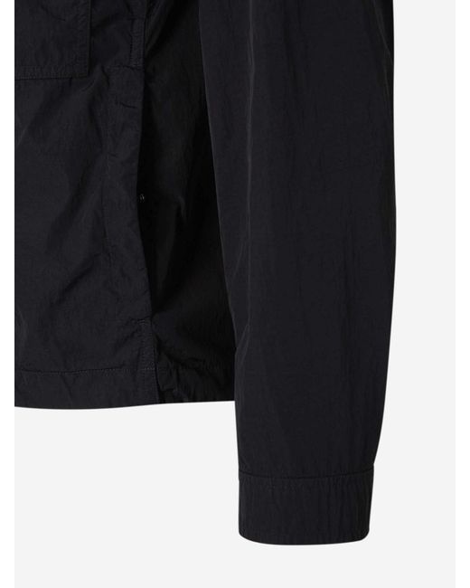 C P Company Blue Chrome-R Zip Jacket for men