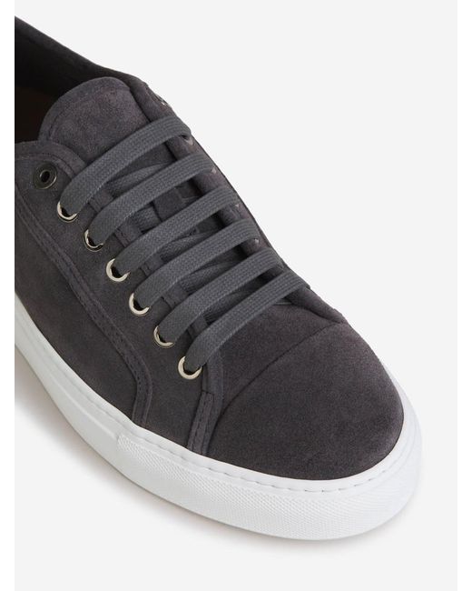 Brioni Multicolor Suede Leather Sneakers for men