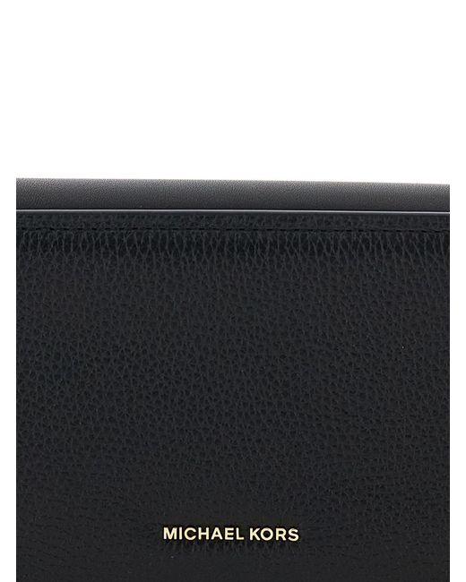 MICHAEL Michael Kors Black 'Bryant' Crossbody Bag With Adjustable Shoulder Strap And Logo Lettering On The Front