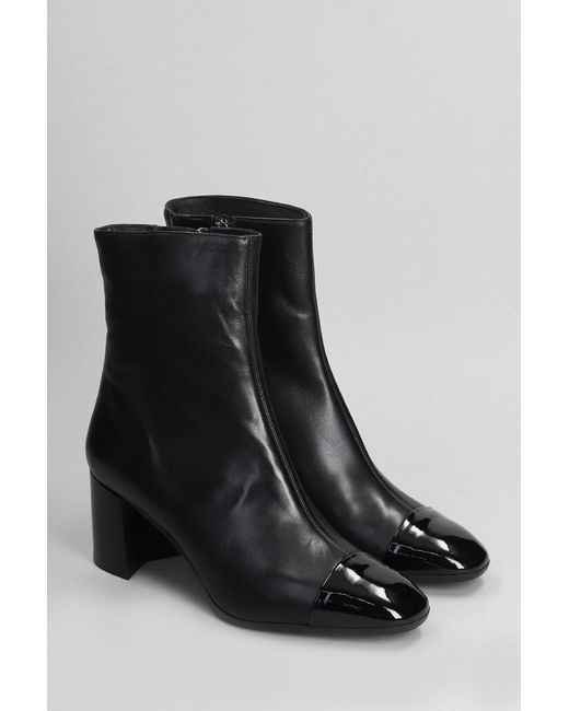 CAREL PARIS Black Esprit High Heels Ankle Boots