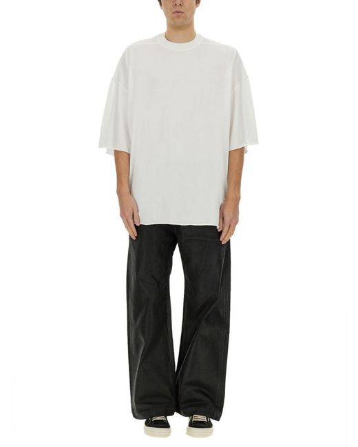 Rick Owens White Tommy" T-Shirt for men