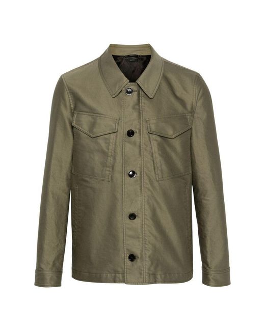 Tom Ford Green Outerwears for men