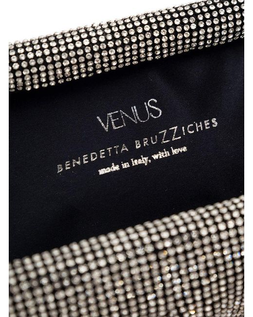 Benedetta Bruzziches Gray 'Venus La Grande' -Colored Clutch Bag