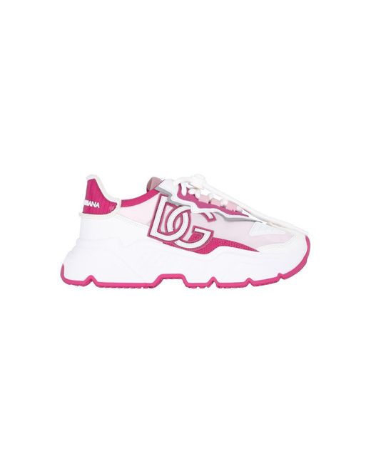 Dolce & Gabbana Pink "daymaster" Sneakers