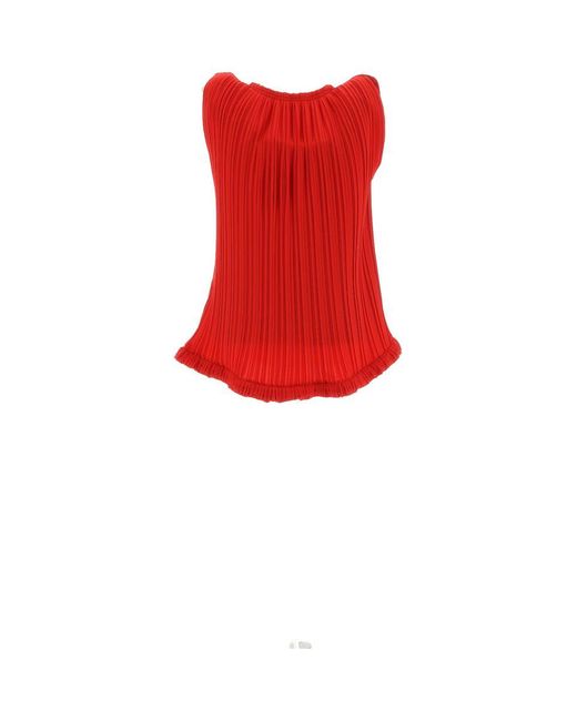 Lanvin Red Tops