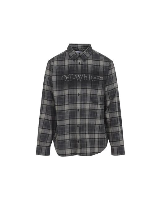 Off-White c/o Virgil Abloh Gray Shirt for men