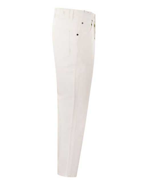 PT Torino White Rebel- Straight-Leg Jeans for men