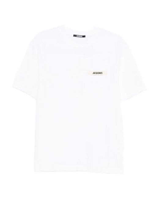 Jacquemus White Tshirt for men