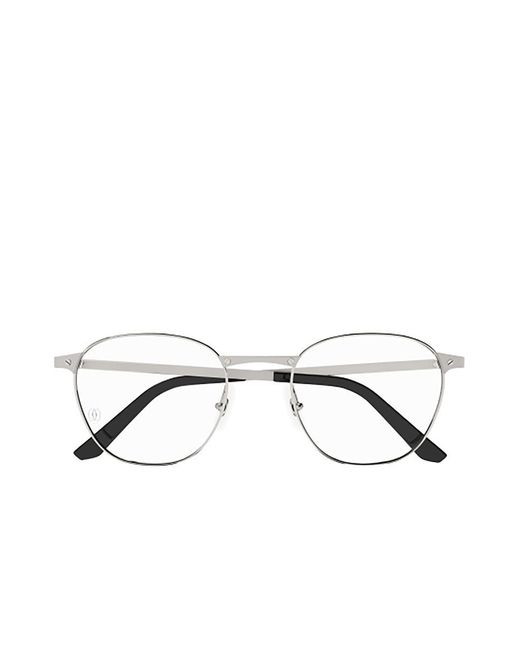 Cartier Eyeglasses in Metallic for Men Lyst