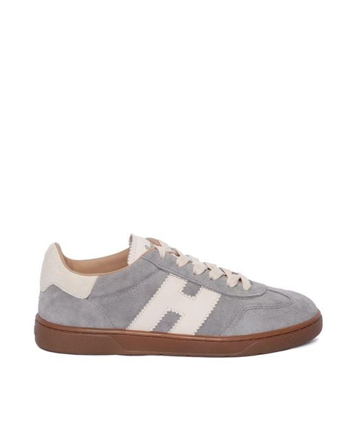 Hogan White Cool Lace-Up H Sneaker