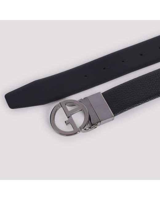 giorgio armani men's belt