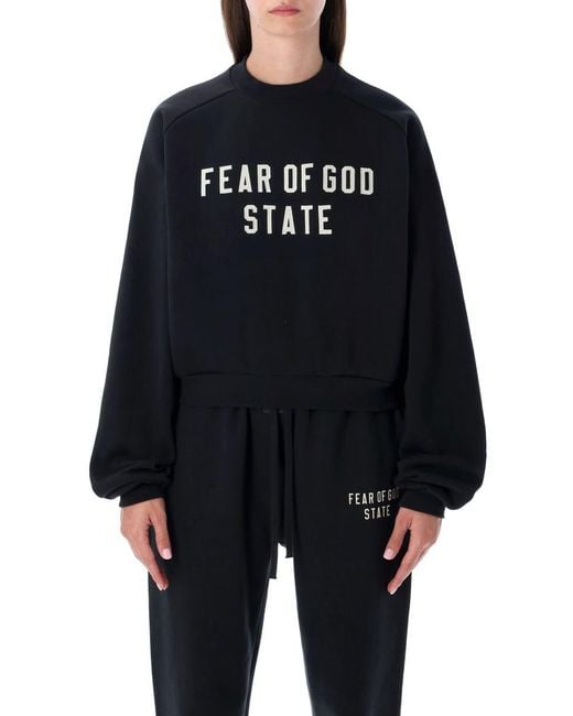 Fear Of God Blue Sweatshirt