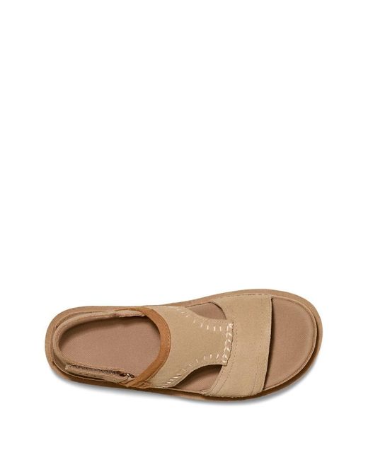 Ugg Brown Goldenstar Regenerate Sandals