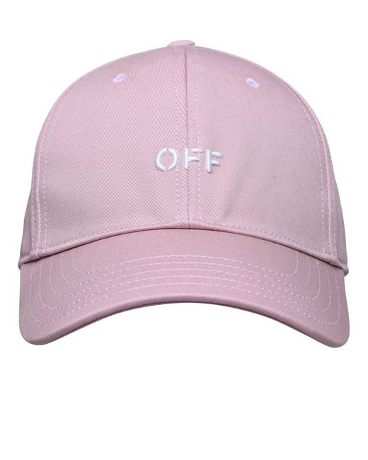 Off-White c/o Virgil Abloh Pink Cotton Hat