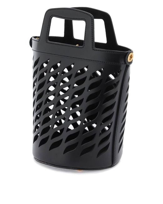 Etro Black Coffa Bucket Bag