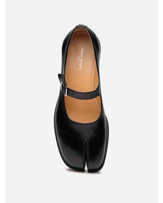 Maison Margiela White Mary Janes Tabi Shoes