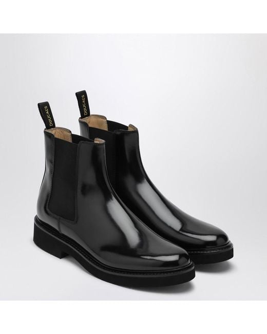 Doucal's Black Beatles Ankle Boot