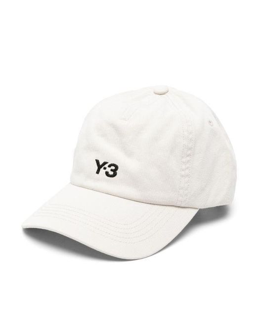 Y-3 White Y-3 Caps & Hats
