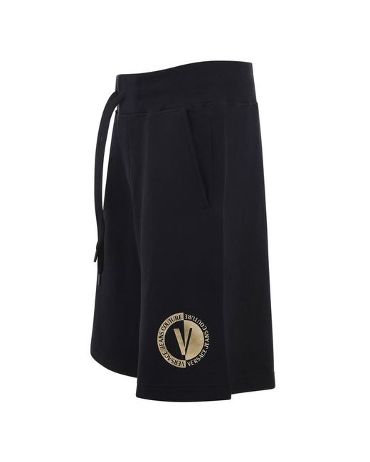 Versace Blue Shorts In Cotone Disponibile Store Scafati for men