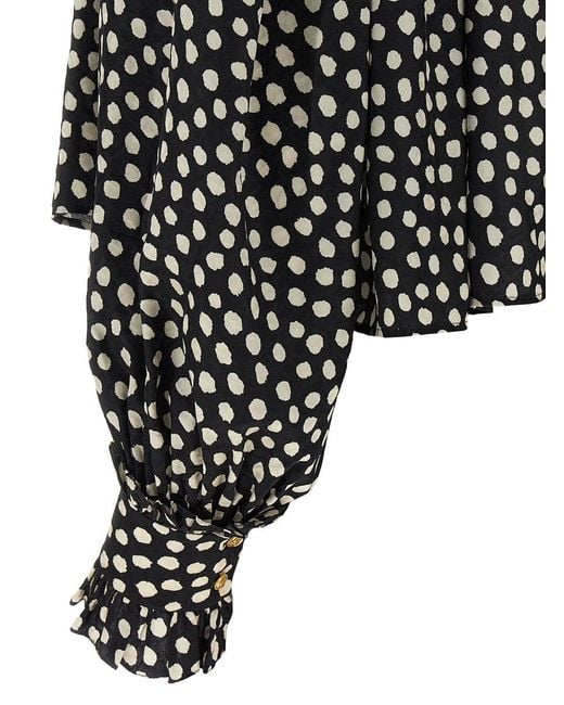 Chloé Black Maxi Shoulder Top