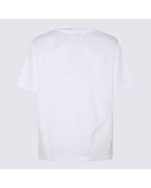 Dolce & Gabbana White And Cotton T-Shirt for men