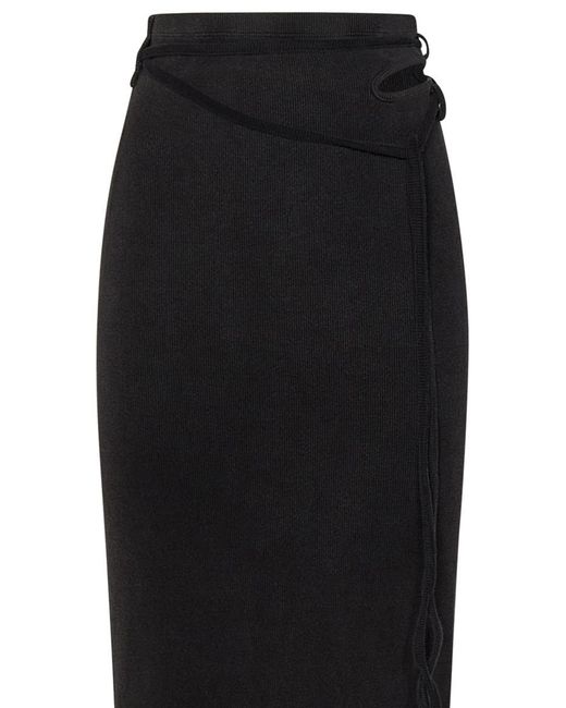 OTTOLINGER Black Maxi Skirt