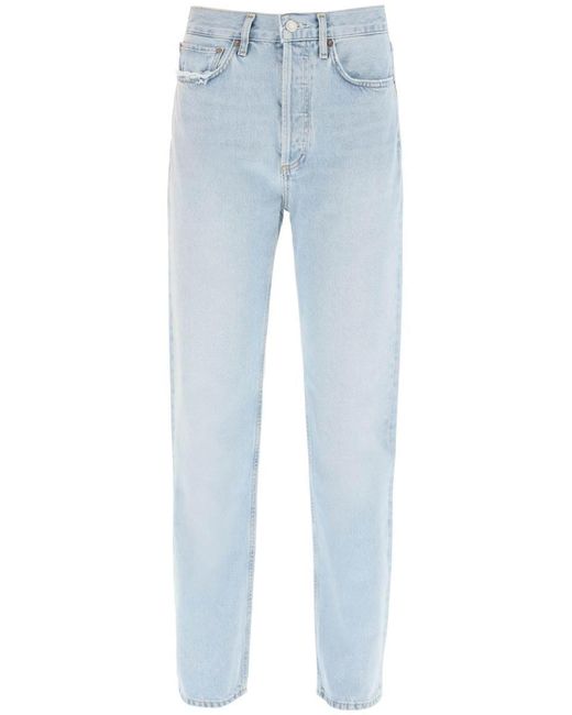 Agolde 90's Pinch Waist High-waisted Jeans in Blue | Lyst