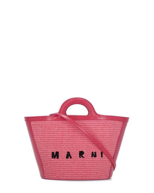 Marni Leather Bags in Pink - Save 5% | Lyst