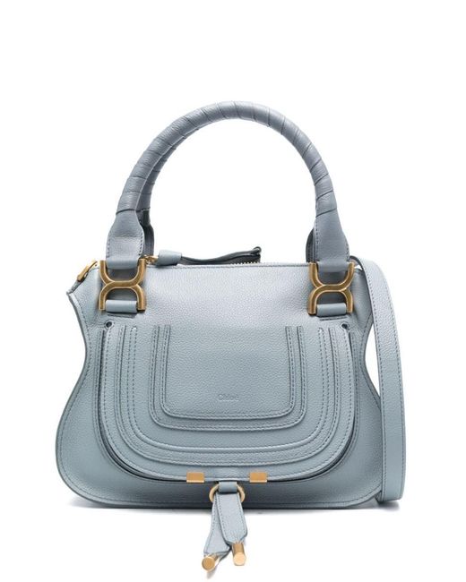 Chloé Blue Small Marcie Handbag