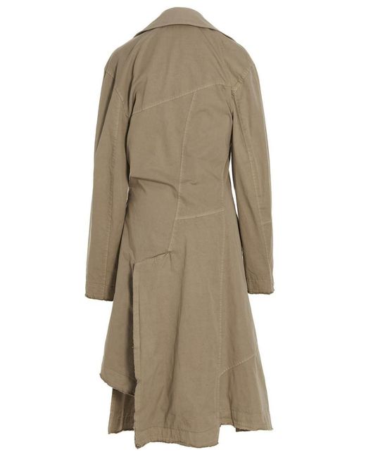 J.W. Anderson Natural Asymmetric Trench Coat