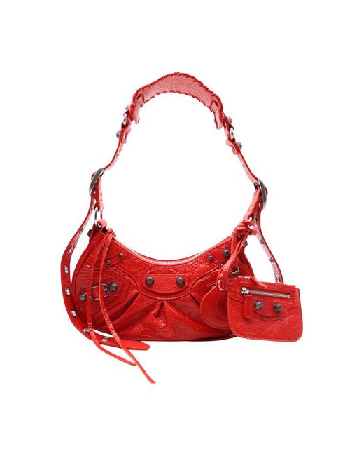 Balenciaga Red The Cagole Xs Bags
